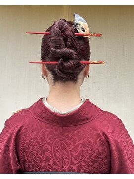 ダコタリッカ(dakota Rikka) 卒業式ヘアセットヘア/タイトヘア/福岡・薬院ヘアセット