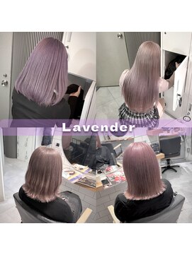 ミエルヘアーエスト 新宿店(mielhair est) ラベンダー(*^^)透明感♪