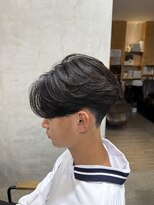 メンズクル(men's quru.)&nbsp;ニュアンスパーマフェザーパーマ刈り上げセンターパート春日井駅