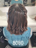 はればれ 横浜東口店(8080)&nbsp;編み込みハーフツイン