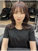 韓国レイヤー/韓国風/ボブ/髪質改善/黒髪/ブリーチなし〔池袋〕