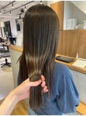 髪質改善ストレートロング【イルミナカラー/縮毛矯正/髪質改善】
