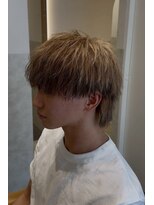 ノイ(NOI)&nbsp;ブリーチダブルカラーメンズカット眉毛カットメンズサロン札幌