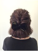 【ヘアセット】◇ハーフアップ　ボブ◇