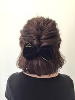 ネオンズ 札幌駅JR55ビル店(NEON´S)&nbsp;【ヘアセット】◇ハーフアップ　ボブ◇