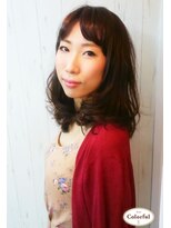 カラフル ヘアー(Colorful hair)&nbsp;清楚で上品◎大人可愛いリラックスウェーブ