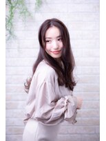 ヘアーアートシフォン 池袋西口店(Hair art chiffon)&nbsp;デザインカラー丸みショート無造作カールボブディロングヘアー