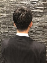 プレミアムバーバー 原宿店(PREMIUM BARBER produce by HIRO GINZA)&nbsp;かき上げビジネスショート