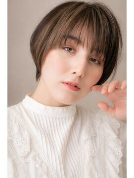 カバーヘア イヴ 戸頭店(COVER HAIR EVE) モードなハイライト♪個性的小顔ショートZ戸頭10代20代30代