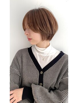 ヴェイン 渋谷(vain) 【vain#☆】丸みの可愛いストレートショート