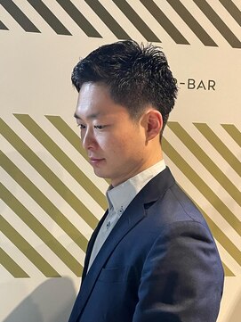 バーバーバー アカバネ(BARBER-BAR AKABANE) 大人のパーマスタイル【BARBER-BAR】
