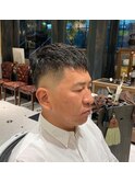 【LUDLOW BROS.】クロップスタイル 束感ショート 40代50代60代