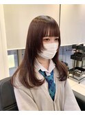 ◇ワンカールできまる♪ロングウルフカット!