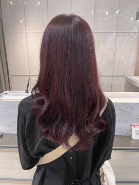 ヘアー ミッション 心斎橋店(hair Mission) ピンクレッドカラー