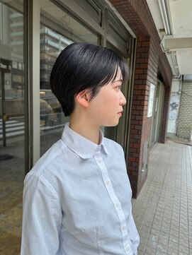 ハマモト マッシュショートヘア