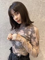 アース 三軒茶屋店(HAIR&MAKE EARTH) 三軒茶屋_レディース_セミロング_ブラウン_くびれ巻き_コテ巻き