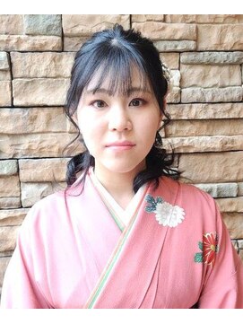 エノモト(ENOMOTO) 卒業袴着付け&黒髪ヘアアレンジ10代20代30代