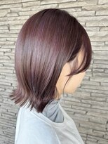 ハイバレーヘアーメゾン(HIGH VALLEY HAIRMAISON)&nbsp;ぱっつんボブ顔周りカット外ハネボブミニボブ岡山南中央町