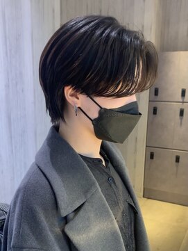 アクシー ヘアーアンドメイク(AXY HAIR&MAKE) マッシュウルフニュアンスパーマダウンパーマシャドウパーマ新宿