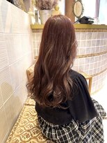 ロンドローズ 名古屋(Lond damaskRose)&nbsp;学割 ブリーチなしダブルカラー ブリーチ 髪質改善 ボブ 859