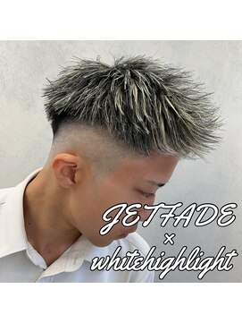 ルースト 西院店(ROOST) ジェット×ホワイトハイライト