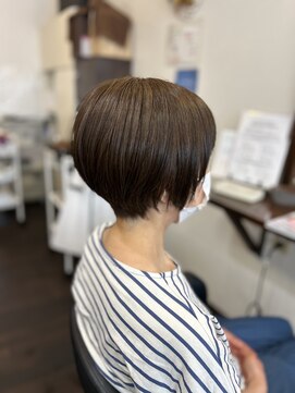 ヘアアトリエ シャイニィ(hair atelier Shiny) ショートボブ