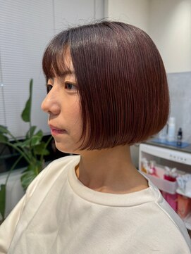 アコーズ ヘア トクシゲ(accord s hair Tokushige) ミニボブ