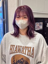 アネーロバイエーケー(ANHELO by AK)&nbsp;ブリーチなしダブルカラー　ラベンダー