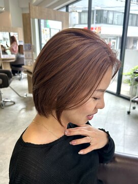 ロックワークオレンジ 西中島店(ROCK WORK ORANGE) ブリーチ無し　ダブルカラー＊