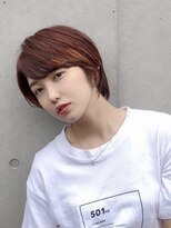 エルズ 大宮店(ailes)&nbsp;ナチュラショートイヤリングカラー[大宮/大宮駅/大宮ショート]