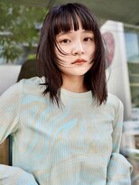 カナン(CANAAN)&nbsp;ぱっつんウルフ&顔まわりレイヤー