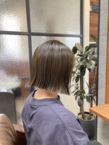 モスト ブリヤン(MOST BURYAN)&nbsp;ぱっつんボブ×20代髪質改善カラー