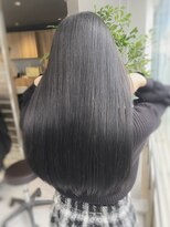 バイエイト(X８)&nbsp;ウル艶中性ストレート髪質改善【ダークアッシュ/縮毛矯正】