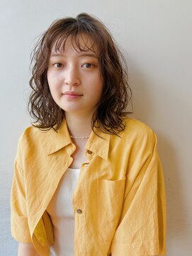 ガーデン 銀座(GARDEN) パーマ ミディアム レイヤー レイヤーパーマ ウエーブパーマ