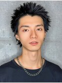 ボックスショートツーブロック爽やかショート
