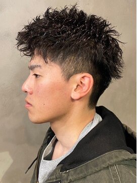 ディスイズバーバーサード(THIS IS BARBER 3rd) ツイスパ スパイキーショート 刈り上げツーブロック