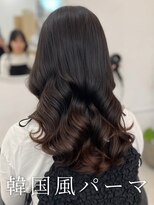 アミー 銀座(Ammy)&nbsp;#韓国風パーマ #コテ巻き風パーマ #ロングパーマ #パーマ