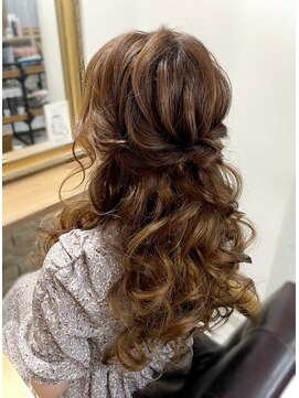 ヴィアス(Vias) ふわふわボリュームハーフアップ(mayu)