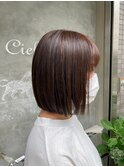 【西荻窪】大人ツヤボブ×髪質改善カラー
