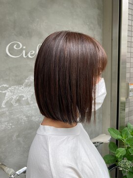 チェーロ(cielo) 【西荻窪】大人ツヤボブ×髪質改善カラー