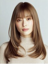 ルシードスタイル グローバルディー 稲毛店(LUCIDO STYLE GLOBAL.D)&nbsp;シャギー20代30代40代レイヤーカット韓国ボブ顔周り稲毛