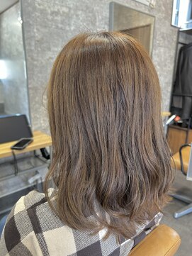 ヘアサロンデザイア(HAIR SALON DESIRE) 透明感カラー/赤み消しベージュ