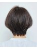 【一番人気☆大人女性メニュー】オーガニックカラー+カットwヘアケア¥10250~