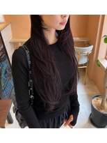 スーリール 久留米花畑店(Sourire)&nbsp;レイヤーで魅せるディープパープル
