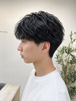 ユニ 江坂(Uni.)&nbsp;シャドウパーマ  ニュアンスパーマ メンズパーマ　メンズカット