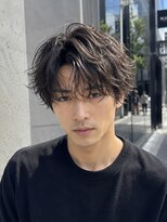 アイトーキョー 名古屋栄(AI TOKYO)&nbsp;ニュアンスパーマ/フェザーパーマ/センターパート/名古屋/栄