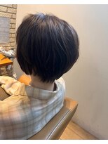 ハピネスフィール 宇治店(Happiness FEEL) 白髪ぼかし×丸みショートナチュラルショート
