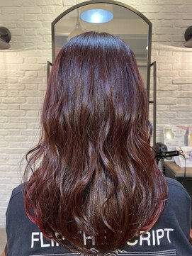 アーチ ミュウ(ARCH mew) 【ARCH mew 竹村】ピンクカラー×インナーレッド