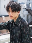 ソフトツイスト ツーブロック パーマ