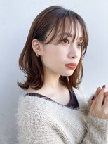 【GARDEN荒井夏海】ふんわりレイヤーボブ×シースルーバング